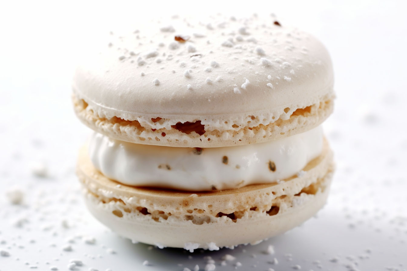 Macarons Chocolat Blanc et Vanille